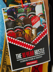 THE 10 YEAR HUSTLE BACKPACK. MYSTERY BOX. NUMBERED 1 OF 100