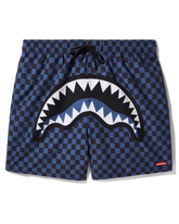 MIDNIGHT MAGIC SHARKS IN PARIS SWIM SHORTS