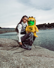 GARFIELD MONEYBEAR SUIT TEDDYBEAR BACKPACK
