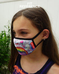 KIDS FORM FITTING MASK: CANDY SHARK